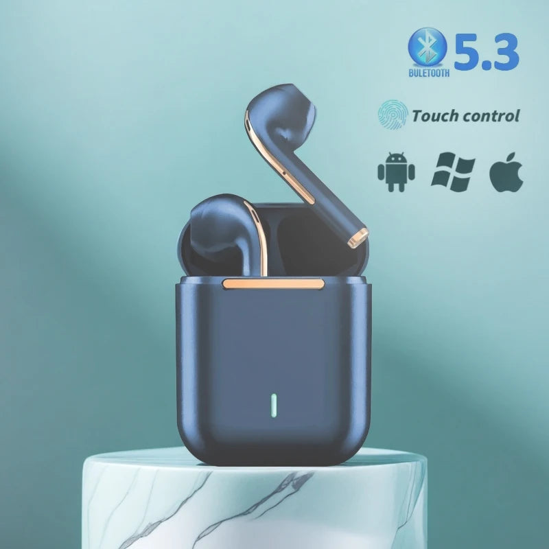 J18 TWS Earbuds – Active Noise Cancellation | Bluetooth 5.3, Long Playtime