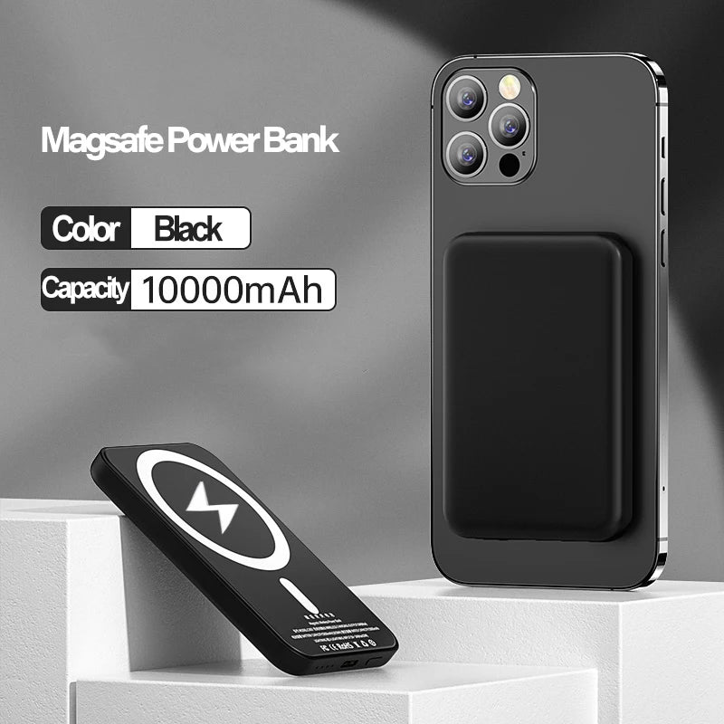 Apple MagSafe Power Bank Magnetic Wireless Portable Charger – 10000mAh | Fast Charging