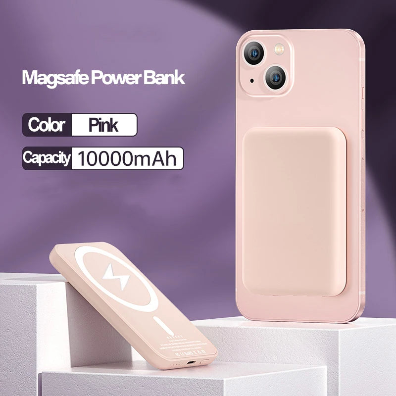 Apple MagSafe Power Bank Magnetic Wireless Portable Charger – 10000mAh | Fast Charging