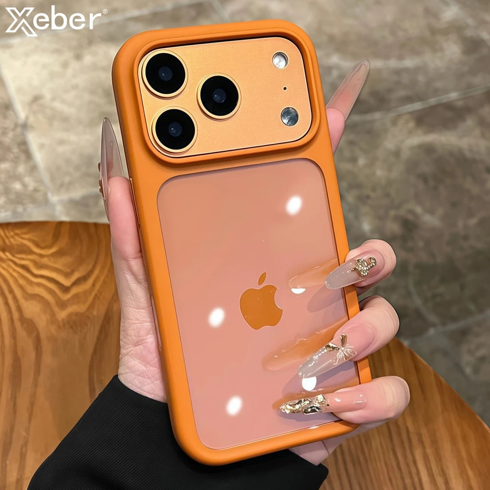 iPhone Case For iPhone 17 Pro Max 16 Pro 17 Air – Crystal Clear | Shockproof