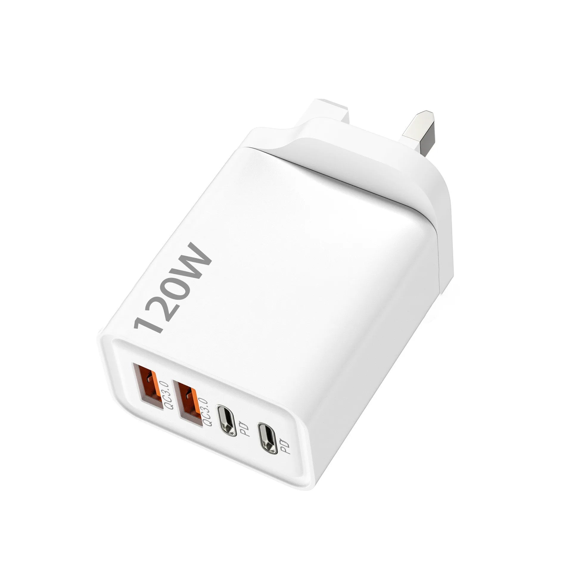 UGREEN 4-Port USB-C And USB-A Charger Station – 120W PD QC3.0 Fast Charging | Travel Ready
